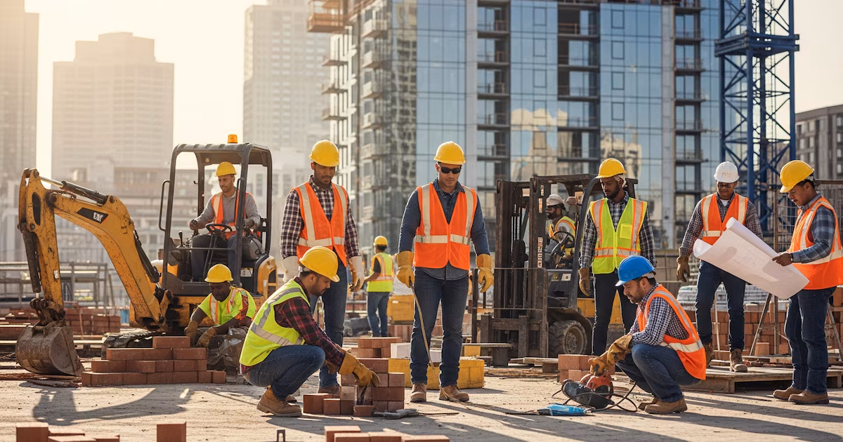 ¿Cuánto puede ganar un trabajador de la construcción en los Estados Unidos, según la región y la experiencia?