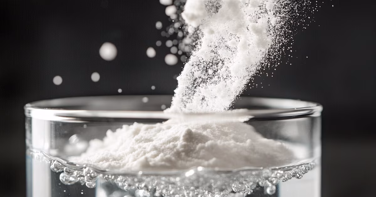 Proteína en polvo bajo un microscopio: cómo afecta la apariencia de las espinillas en la piel, dicen los expertos