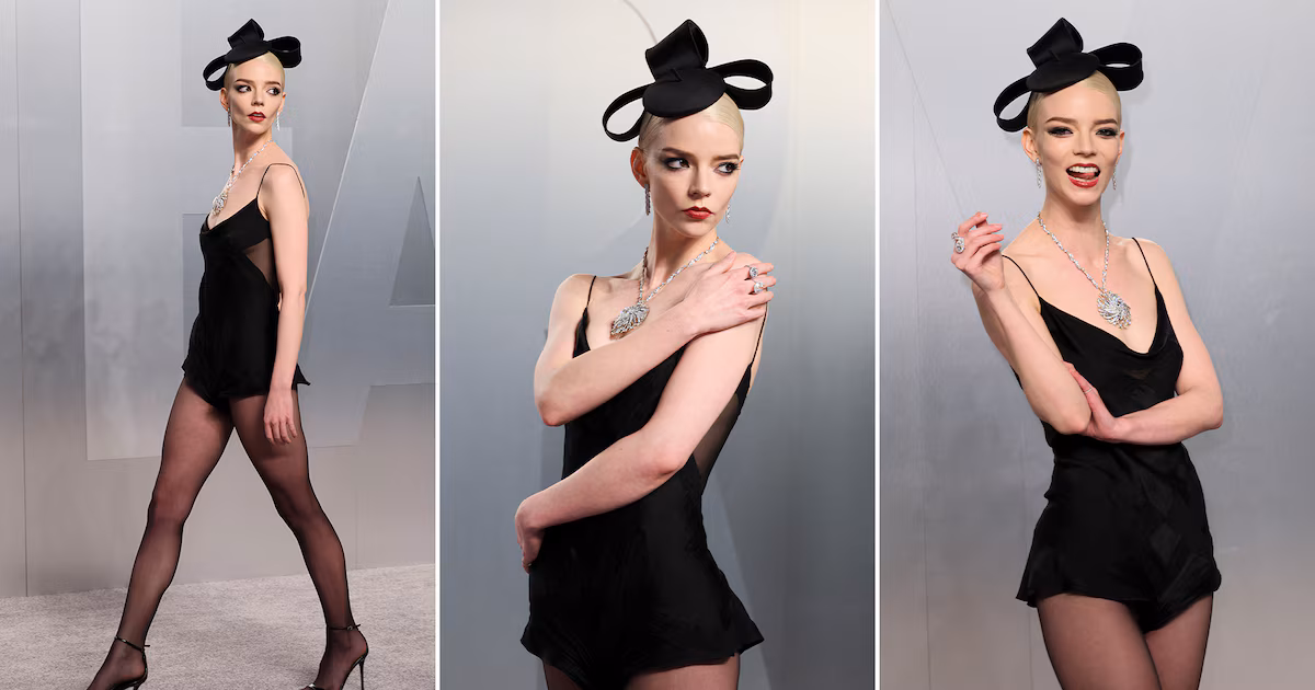 Accesorios, materiales y siluetas: la huella de Anya Taylor-Joy en la moda contemporánea actual