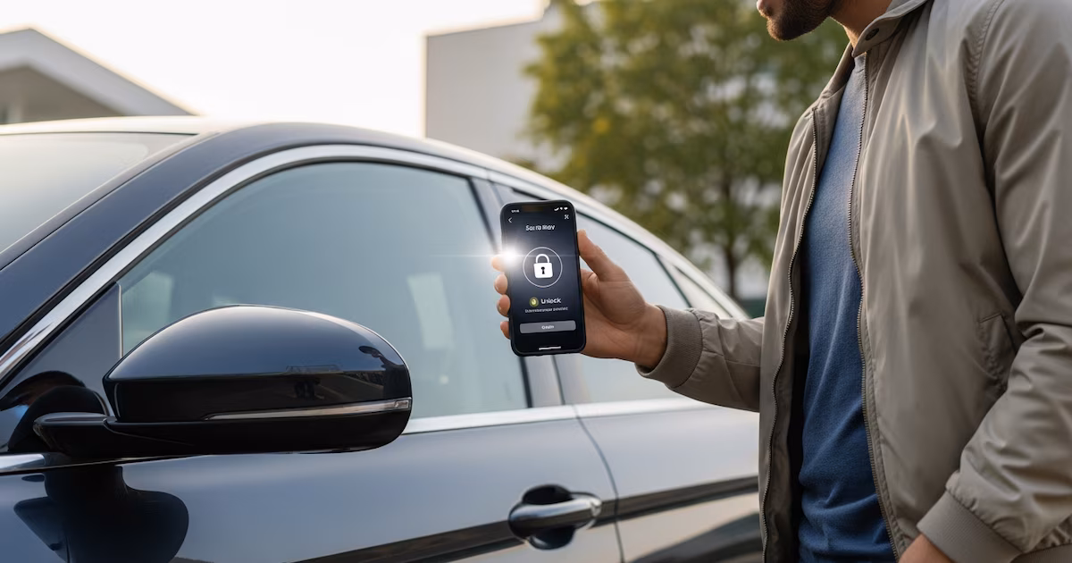 Si dejas las llaves en tu auto, esta aplicación puede abrirlas desde tu teléfono y salvarte la vida