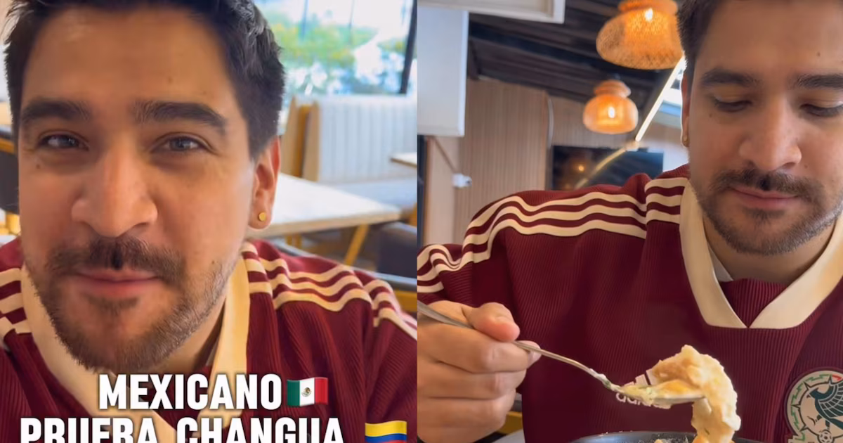 Un mexicano probó la changua con desconfianza y esto dijo: ‘Qué mala idea’