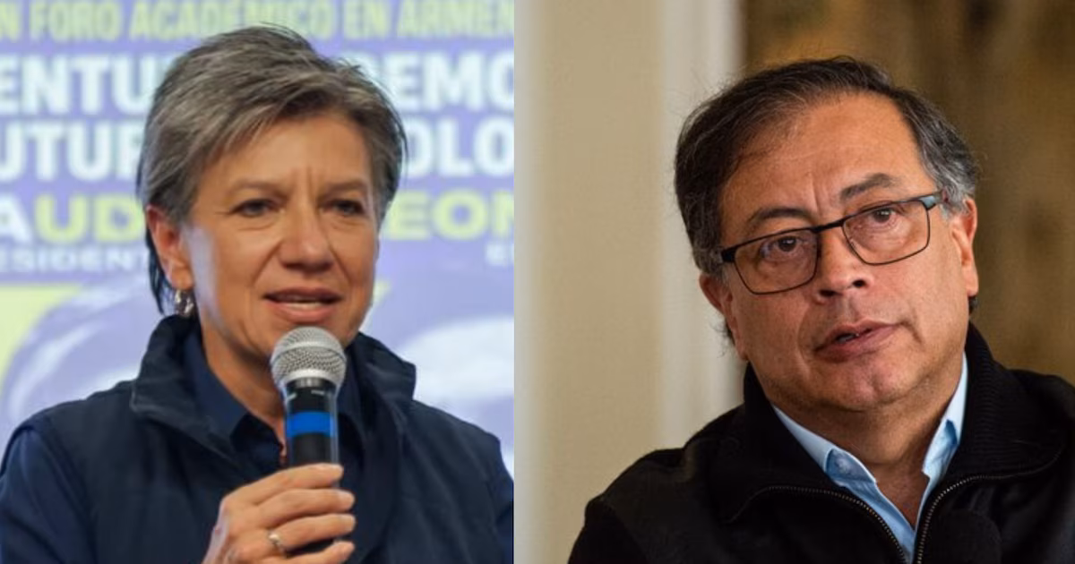 Claudia López ataca a Petro por amenazar con despedir al alcalde durante huelga campesina: ‘No son sus esclavos’