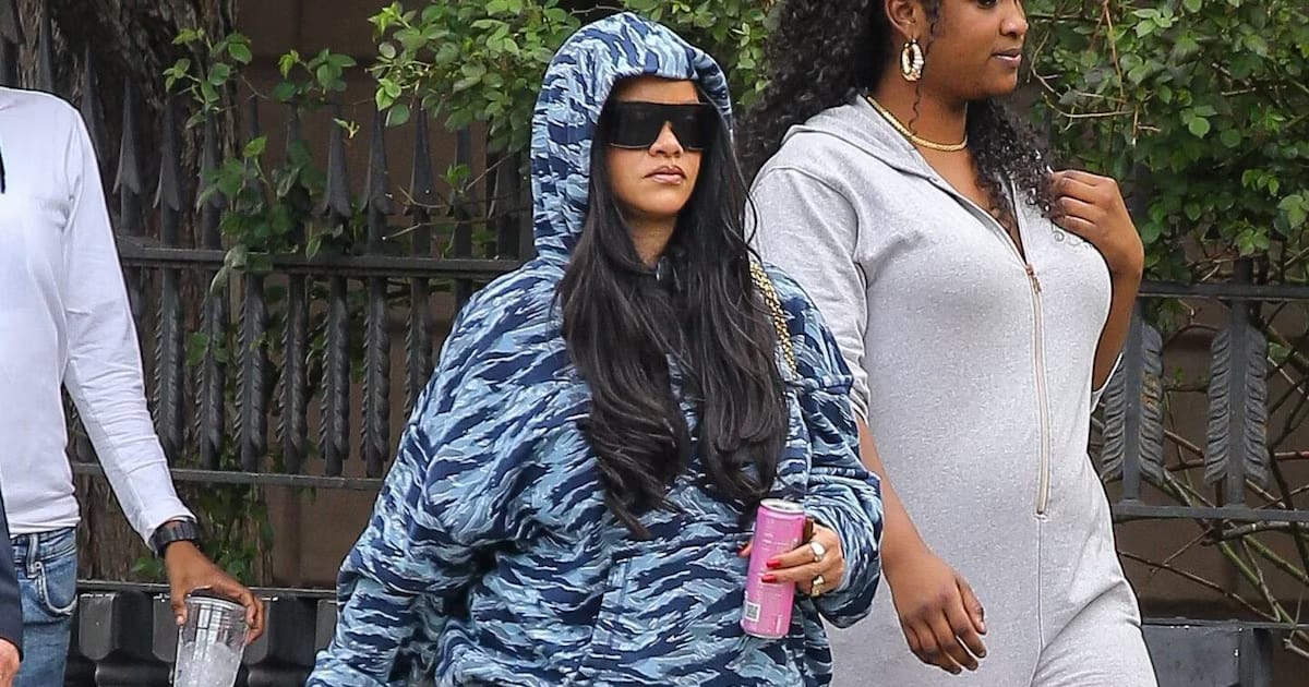 Rihanna rompe las reglas del street style con animal print en Nueva York