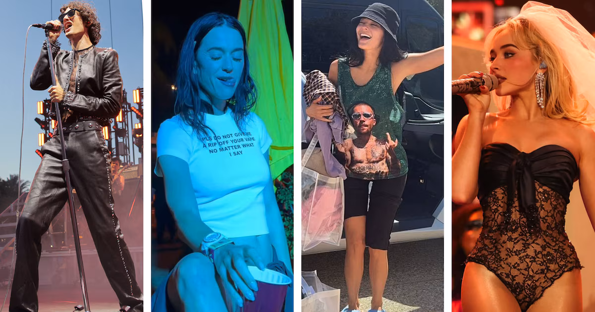 De Katy Perry a Justin Bieber: las miradas de los famosos en Coachella 2026