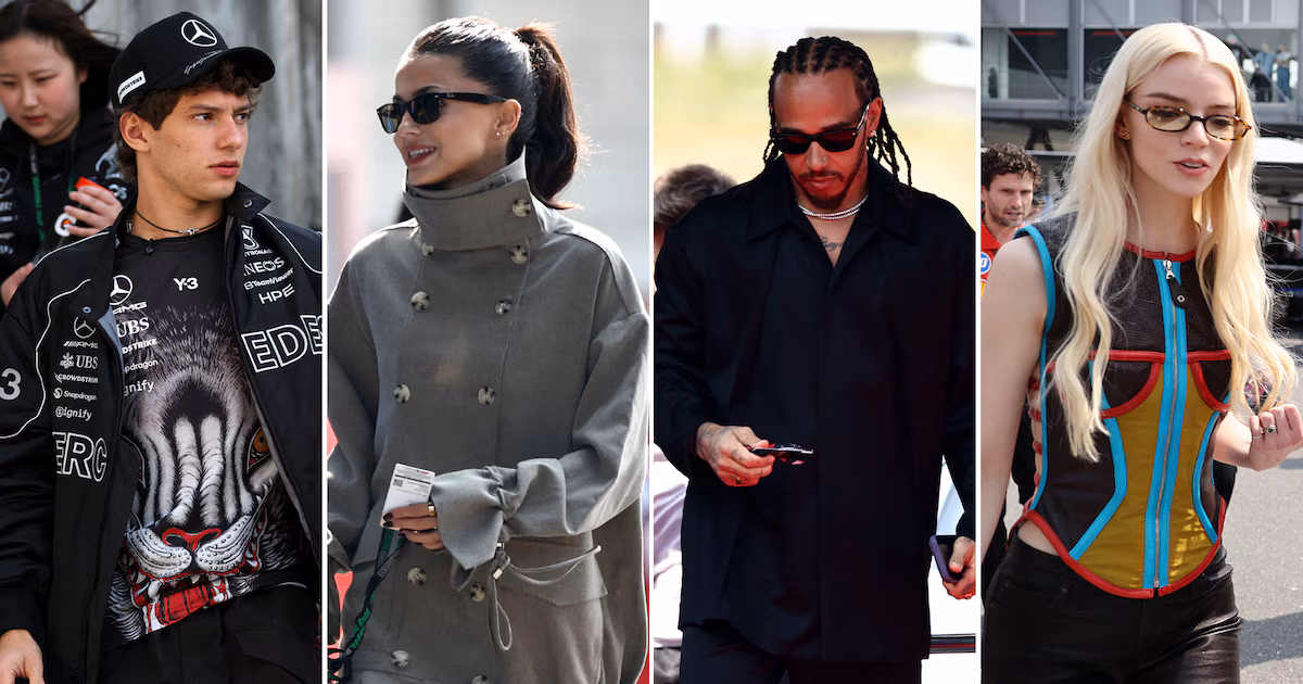 De Anya Taylor-Joy a Chris Pratt: las celebridades revolucionaron la moda con looks atrevidos en la Fórmula 1