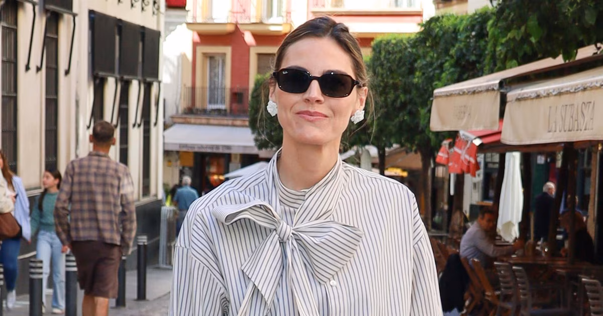 Amaia Salamanca debuta en Sevilla ante 40 fieles del Domingo de Ramos