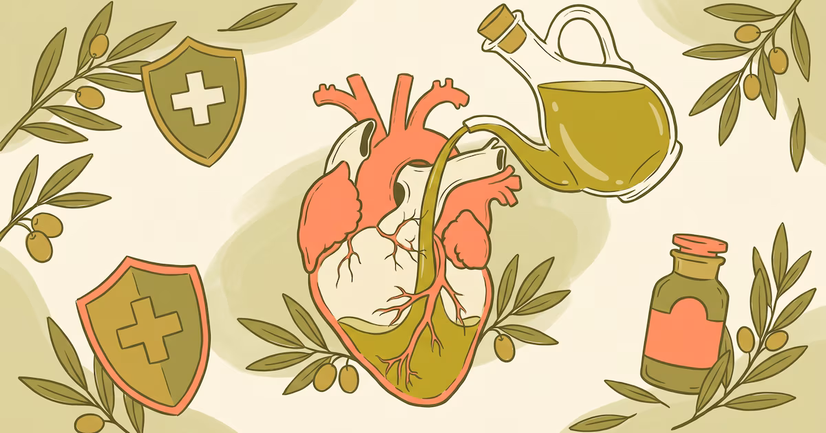 Un estudio científico muestra que el aceite de oliva está relacionado con una menor mortalidad cardíaca