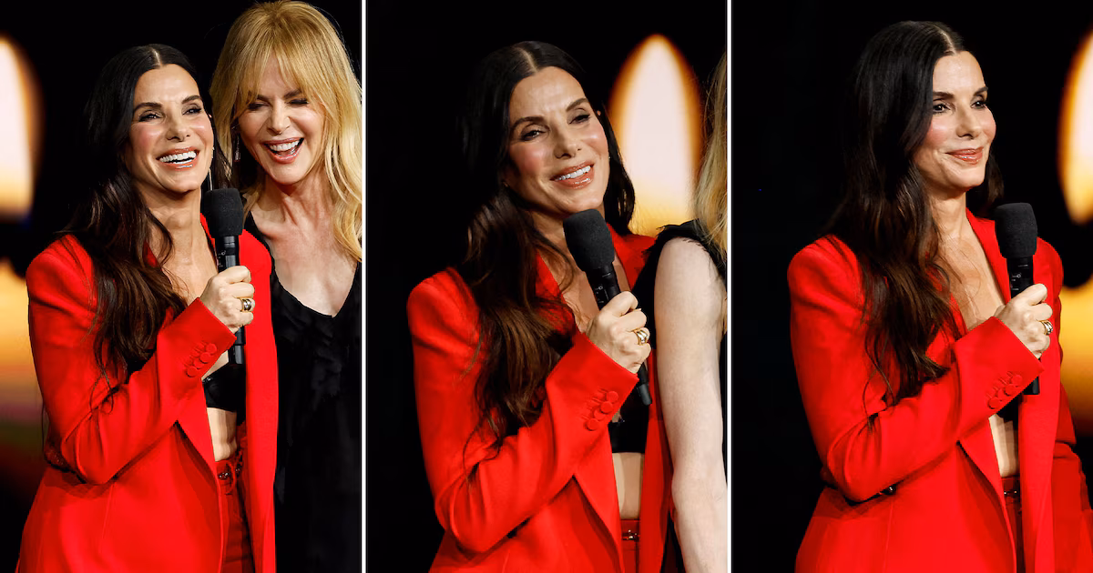 Sandra Bullock llama la atención en Las Vegas: Una noche de glamour y estilo