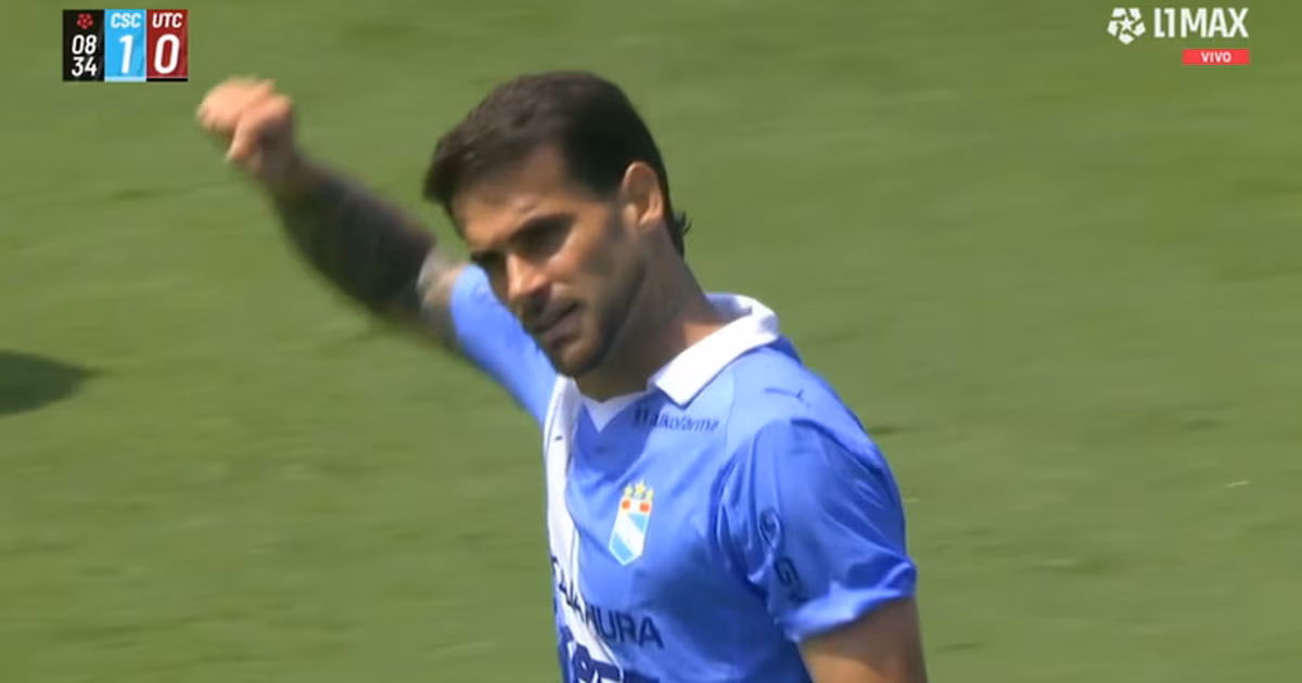 El gol de Felipe Vizeu en el partido de Sporting Cristal contra UTC 2026 de la Ligue 1 tiene la definición de insólito
