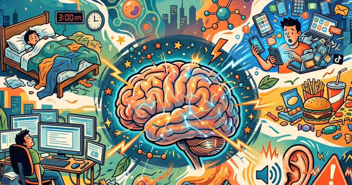 Los neurocientíficos descubren cinco comportamientos cotidianos que afectan la función cerebral y la atención