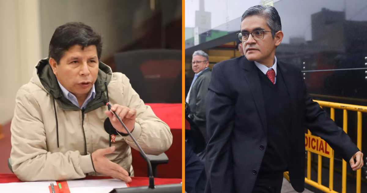 José Domingo Pérez brinda defensa jurídica a Pedro Castillo: “Es un preso político que fue secuestrado”