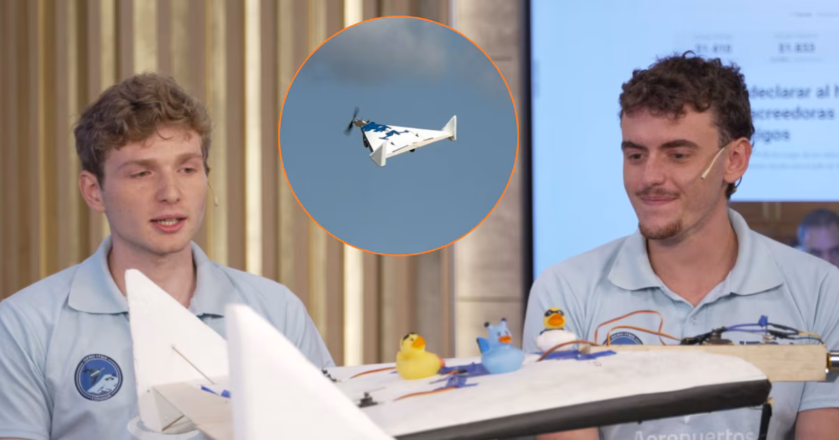 ITBA compite en Estados Unidos con el primer avión argentino y 151 patitos de goma como pasajeros