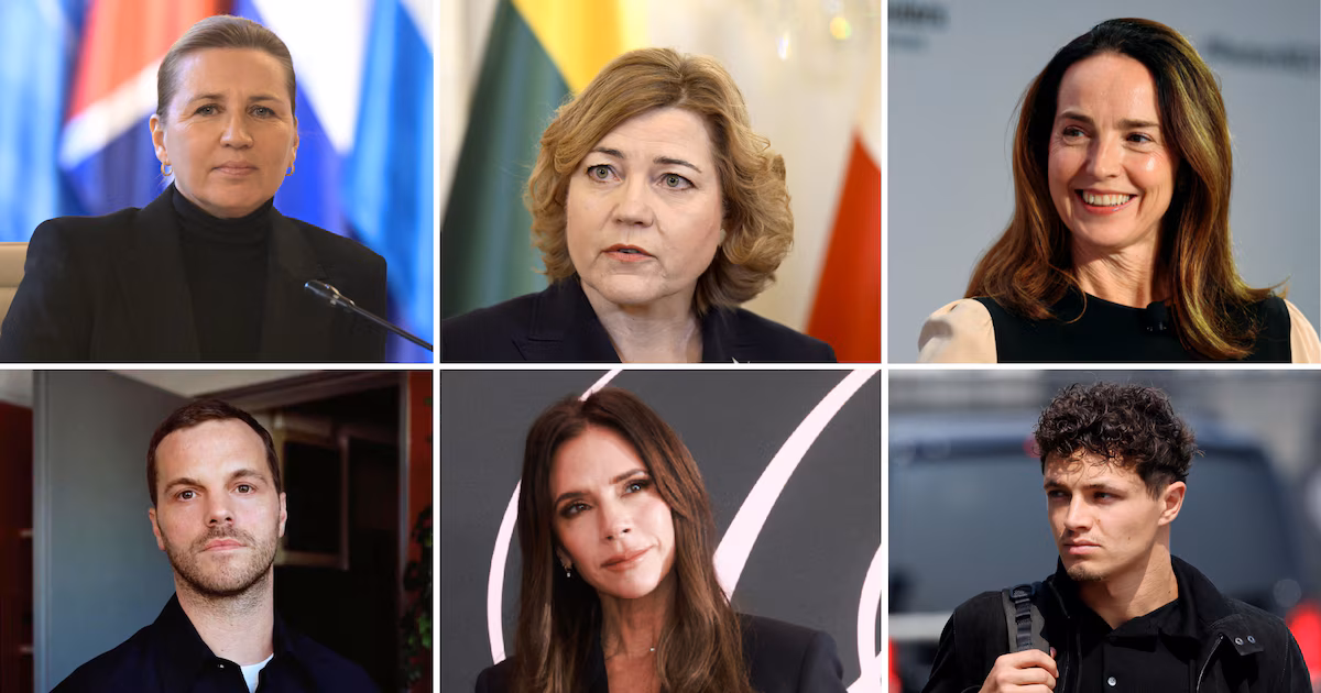 Del primer ministro de Dinamarca al director creativo de Chanel y al piloto de F1: estos son los europeos más influyentes del mundo, según la revista Time