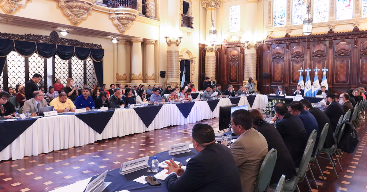 Guatemala: CONADUR apoya plan de tratamiento de aguas residuales para incluir inversión pública en 2027