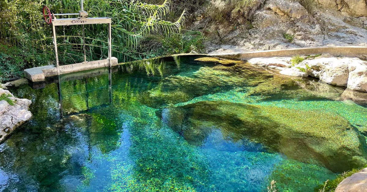 El secreto mejor guardado de Murcia: un jacuzzi natural perfecto para unas vacaciones de primavera, visita gratuita
