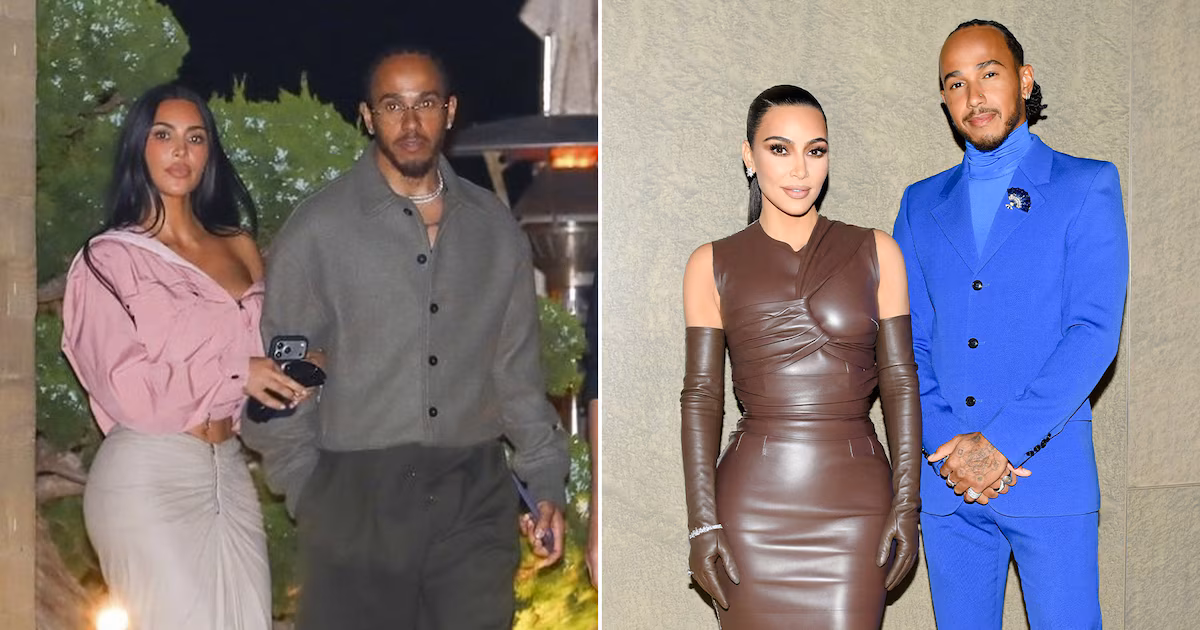 Del cuero al denim: así es como Kim Kardashian y Lewis Hamilton dominan el estilo