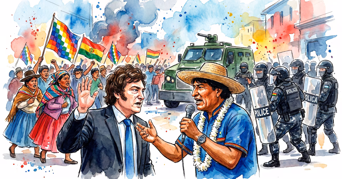 Argentina rechaza el bloqueo de Morales a Bolivia: «Para ciertos actores la democracia sólo es válida si se ganan elecciones»