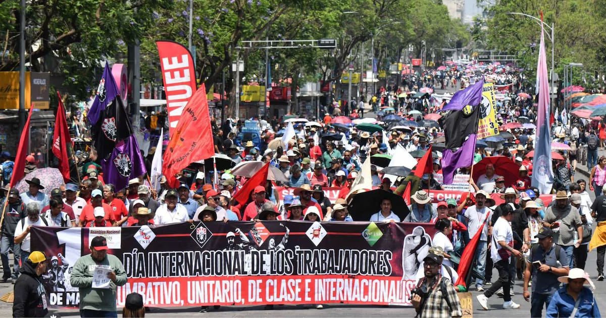 Desfile del Día del Trabajo en la CDMX hoy 1 de mayo: cronograma, vías afectadas y alternativas