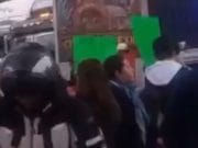 Tensiones México-Cuernavaca: automovilistas chocan con manifestantes durante el bloqueo de Tralpan