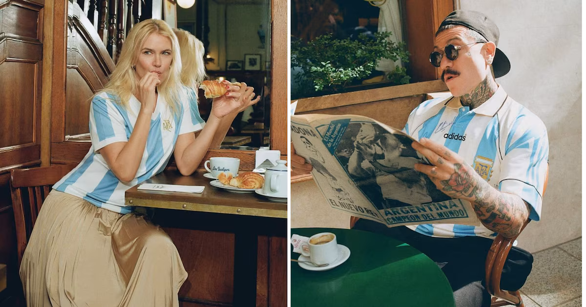 Antes de su debut en el Mundial de 2026, Vogue produce el ícono de la moda argentina