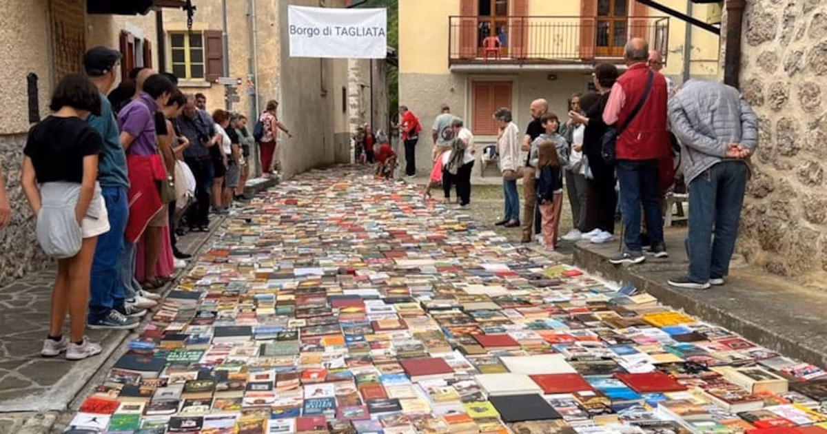 Pueblo italiano con dos habitantes y 3.000 libros: una iniciativa para promover la cultura de la región