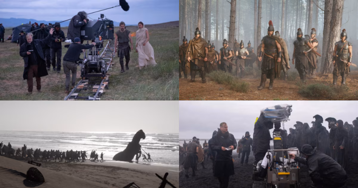 El viaje cinematográfico de La Odisea a través de localizaciones espectaculares: desde Troya en Marruecos hasta los inframundos de Islandia