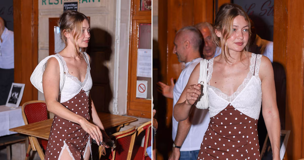 El look de Gigi Hadid y Bradley Cooper para su cita nocturna en París: encaje y estilo vanguardista