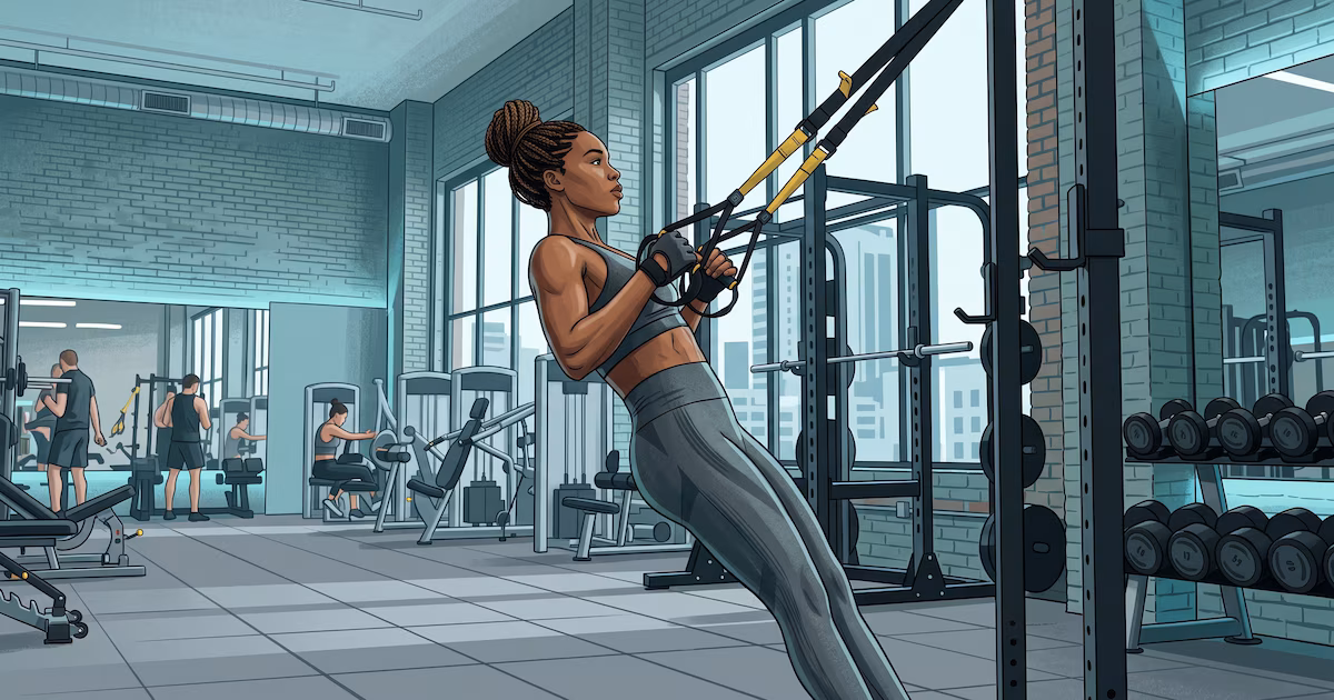 Qué es el TRX, ejercicios en suspensión que te permiten ganar fuerza, equilibrio y estabilidad
