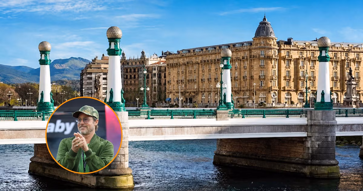 Así es el hotel donde se alojó Brad Pitt tras sus vacaciones en San Sebastián: diseño Belle Epoque, suites por 4.000€ la noche