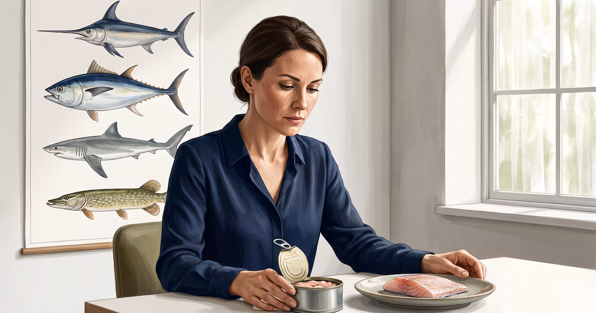 Las diferencias entre especies de peces marcan límites de ingesta semanal seguros