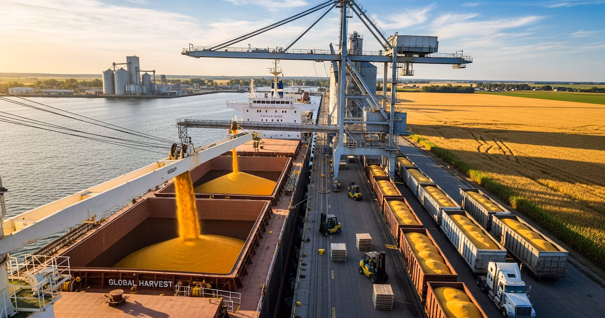 En nueve meses, las exportaciones agrícolas de Argentina alcanzaron cerca de 90 millones de toneladas, superando el récord anual histórico en 2021
