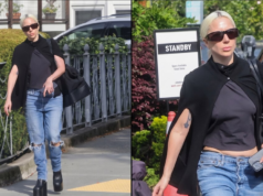 Lady Gaga vuelve a elevar su look cotidiano con sus botas de plataforma favoritas