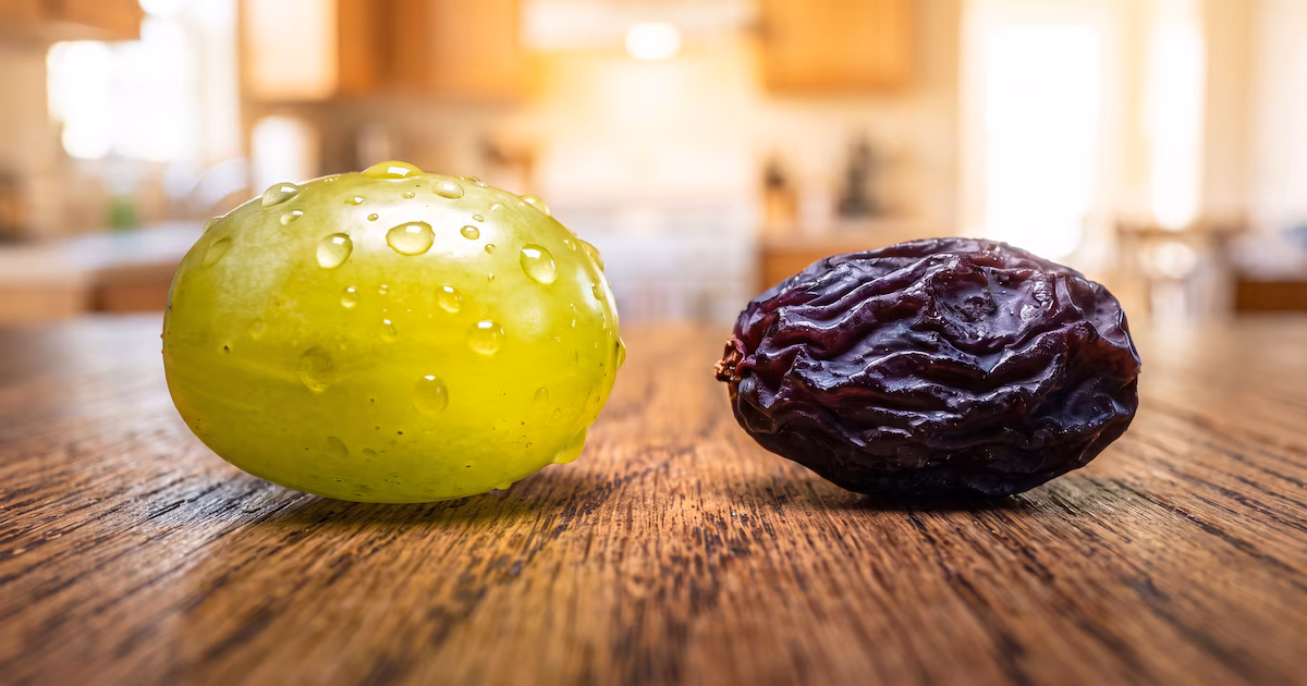 Uvas o pasas, ¿cuáles son las diferencias nutricionales entre ambas y por qué importa el tamaño de la porción?